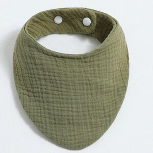 Bib / Bandana Bib / Drool Bib / Organic Cotton / Muslin / Double Gauze